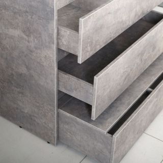 Напольная тумба под раковину Art&Max Family 58см цемент FAMILY-580-3C-PIA-CV