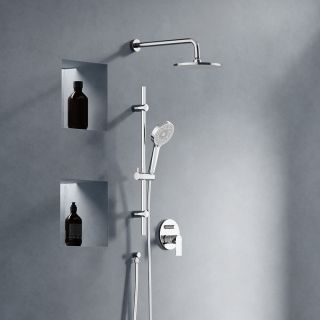 Встраиваемая душевая система Damixa Apollo 947530000 хром