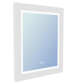 Зеркало с подсветкой IDDIS Oxford ЗЛП111 60см белый матовый