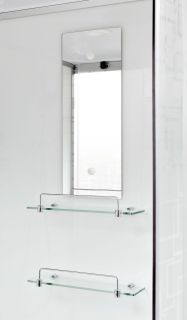 Душевая кабина Deto ЕМ4511 R N LED с гм. 110х80х208 см