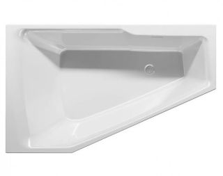 Акриловая ванна Riho Rethink Space Fall B115006005 R заполнение через перелив 180х110см белый