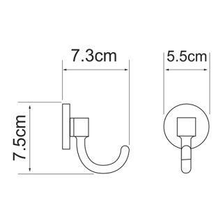 Wasserkraft Rhein K-6223 Крючок