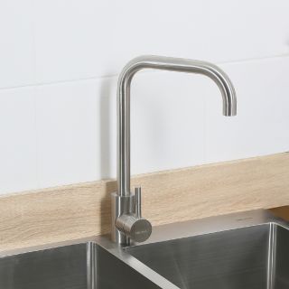 Смеситель для кухни Melana Tondo MELANA-610104 сатин