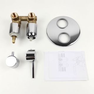 Встраиваемый смеситель для ванны Paini Cox 78CR6911 с дивертором на два выхода хром