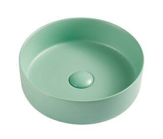 Раковина накладная DQ Matrix DT1391512 35см светло-зелёный