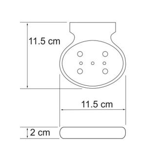 Wasserkraft Berkel K-6869 Мыльница решетка