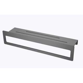 Полка с держателем полотенец Raglo R340.04.09 графит