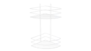 Полка Fixsen угловая двухэтажная белая (FX-710W-2)