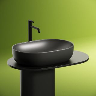 Раковина Ceramica Nova Element CN6047MDH 60см тёмный антрацит матовый