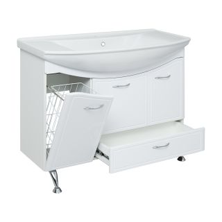 Тумба под раковину Runo  (под умывальник Стиль 105) Севилья 105 (00000000598)