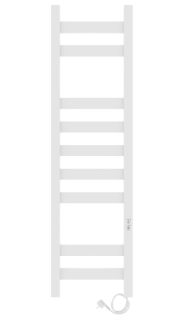 Полотенцесушитель электрический Laris Флавиа 73207655 правый П9 20x80см белый муар