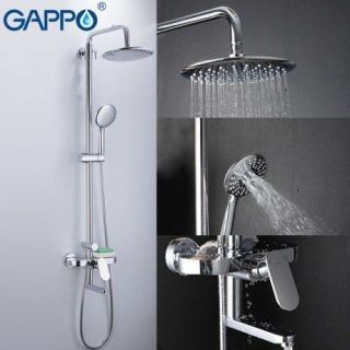 Душевая стойка Gappo G2419 хром