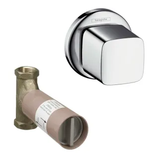 Вентиль запорный со скрытой частью Hansgrohe 31677000S хром