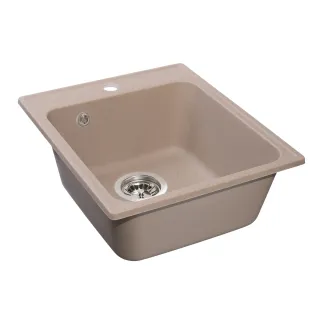 Мойка кухонная Reflexion Quadra 43-BE RF0243BE бежевый