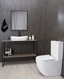 Раковина Gid 777s 51222 накладная белая 60x39x13.5