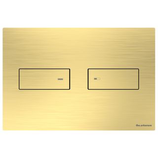 Клавиша смыва ArtCeram INOX 710.000.BG золото брашированное PVD