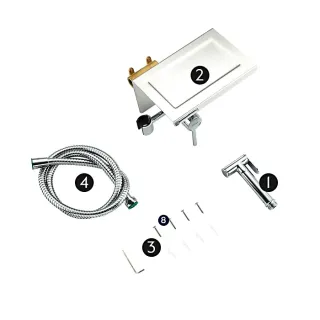 Гигиенический душ Frap F7516 хром