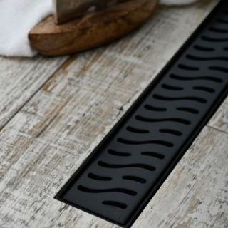 Душевой лоток Paini Harmony CH650HC 65см чёрный матовый