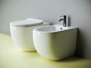 Биде напольное Ceramica Nova Metropol CN4005 белый