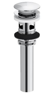 Донный клапан длинный Damixa Option клик-клак хром 210610000