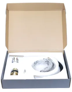 Смеситель для кухни Stella Polar Тулуза S3865-2 хром черный