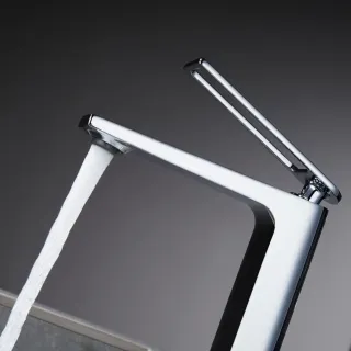 Смеситель для раковины Black&White Universe 9901С хром