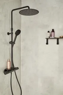 Душевая лейка Jacob Delafon Metro E24319-BL чёрный матовый