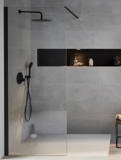 Душевая лейка Jacob Delafon Metro Signature E24717-BL чёрный матовый