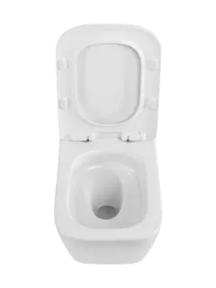 Унитаз подвесной BelBagno Kraft BB7106CH-TOR/SC безободковый с сиденьем