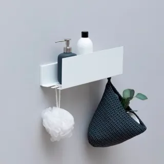 Полка Aquanet Магнум 302230 40 см белый матовый