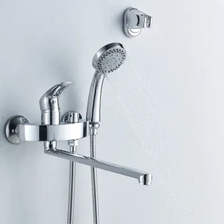 Смеситель для ванны Shevanik S5172 хром