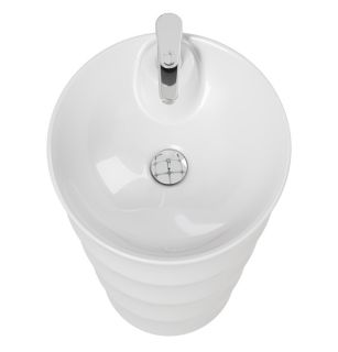 Раковина напольная Laguraty 212 B 42x83см белый