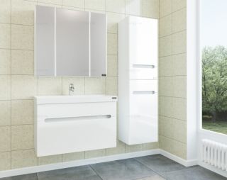 Пенал СанТа Лондон 524001 40см белый