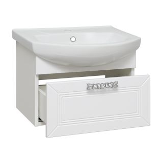 Тумба под раковину Runo подвесная (под умывальник Элеганс 55) Монро 55 (00-00000458)