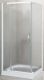 Душевой уголок Royal Bath HPV RB90HPV-C 90x90см белый