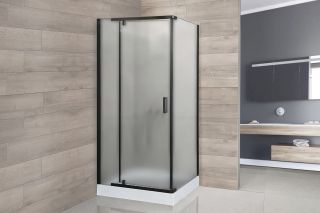 Душевой уголок Royal Bath HPV RB90HPV-C-BL 90x90см чёрный