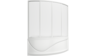 Фолдон BAS Николь левая, 1700х1020, комплект крепления Э 00027