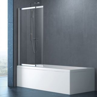 Шторка на ванну Cezares SLIDER-VF-11-100/150-C-Cr