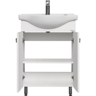 Тумба под раковину Акватон Фиджи 60см белый 1A179601FG010
