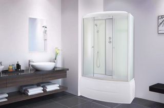 Душевая кабина Parly BNE150FR 150x75см хром