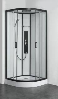 Душевая кабина Parly AMI 90x90см чёрный