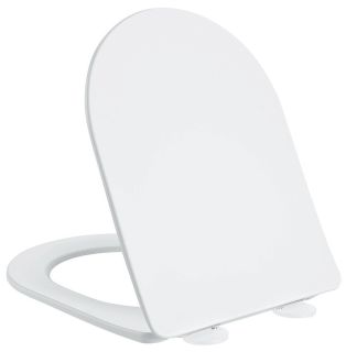 Крышка-сиденье Sintesi SIN-CT-151WM дюропласт микролифт белый