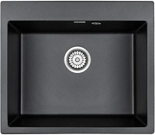 Мойка кухонная Paulmark Kante PM106052-BL чёрный