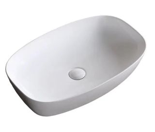 Раковина накладная Ceruttispa CR0063 67см белый