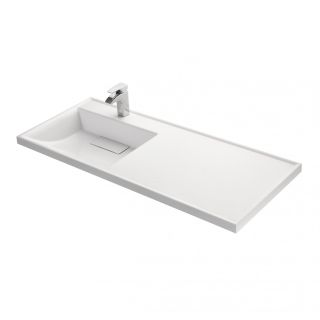 Раковина Акватон Лондри левая 120см 1A72843KLH01L