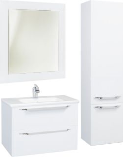 Зеркало Bellezza Луиджи 90см белый 00000007334