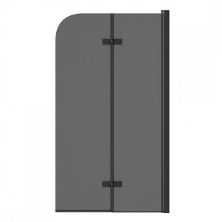 Шторка на ванну 80х140 см Maretti Valentina VA41R8014098-560, профиль черный