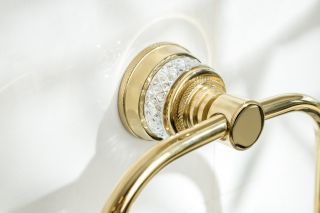 Полотенцедержатель Boheme Aura 10245-G золото