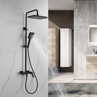 Душевая стойка Shevanik S4226H чёрный