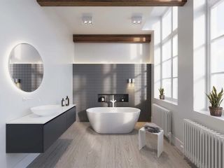 Акриловая ванна Riho Inspire Glossy Fall B085004005 180х80см заполнение через перелив белый